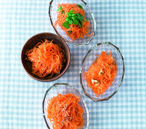 クリスマス イヴ特別企画 伝説の家政婦 志麻さんのアドバイス キャロット ラペ にんじんのグラッセ にんじんのポタージュ秘伝のコツ 志麻さんのプレミアムな作りおき ダイヤモンド オンライン