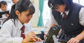 タブレットPC本格導入で主体的な学びを身に付け、海外大学への進学も選択肢に