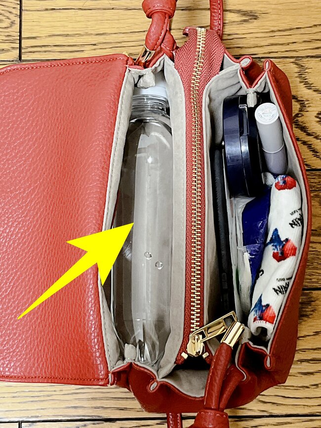 え、めっちゃ理想的すぎる…!グローバルワークの「財布がいらないバッグ」コンパクトなのに収納力バツグンです!