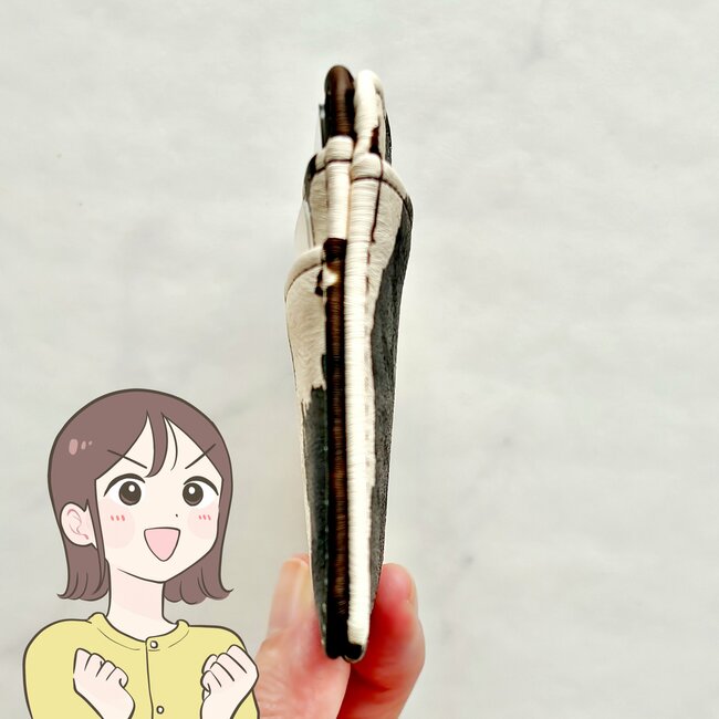 カードや診察券が11枚入った…!3COINSの“ぺたんこケース”ミニ財布がわりになって便利!「2個購入しました」「可愛いので愛用してます」《購入レビュー》
