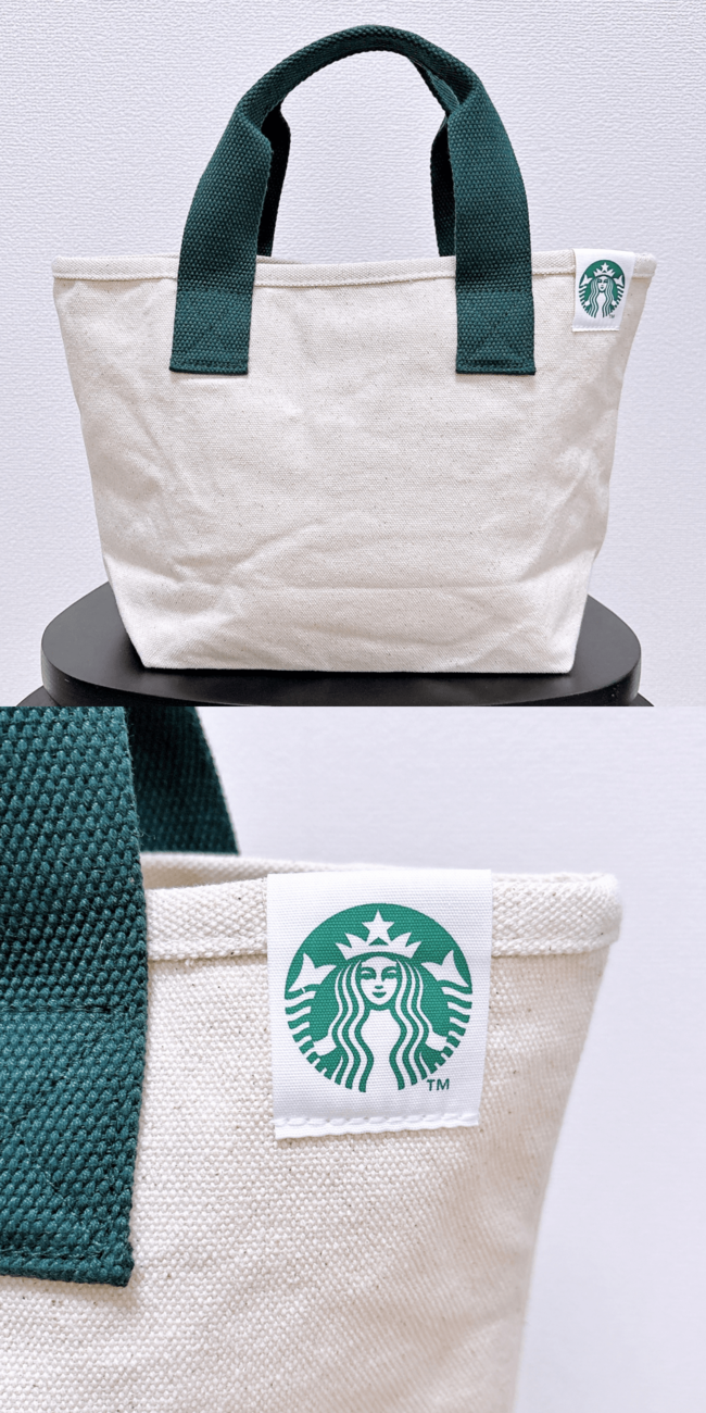 中でペットボトルが倒れない！スターバックスの“荷物がしっかり入るミニバッグ”が見た目以上の収納力！「使いやすさバツグン」「理想の大きさ」「買って良かった」【購入レビュー】