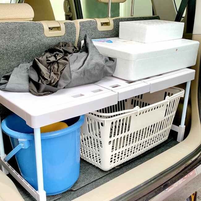 便利すぎて全部屋に置きたい…!ダイソーの“ニトリみたいな収納ラック”ごちゃごちゃな押し入れがスッキリした!「もう2つ欲しい」「スペースがだいぶ拡張されます」《購入レビュー》