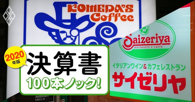 決算書#コメダVSサイゼリヤ