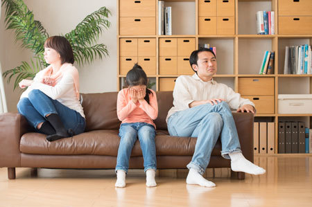 子供に対する面前DVが問題になっている