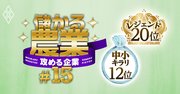 中小農家が儲ける秘訣、元トヨタNo.1ディーラーがめざす「農の日本代表」