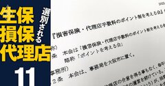 【無料公開】損保vs損保プロ代理店の深まる溝、「手数料ポイント制度」の影響で代理店の収入激減（元記事へリダイレクト処理済み）