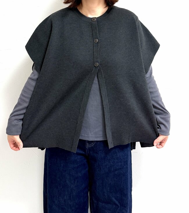 すぽんと着るだけで体型カバー！しまむらの「ゆるっとトップス」高級感たっぷりでコスパ最強…！今から冬まで大活躍します《購入レビュー》