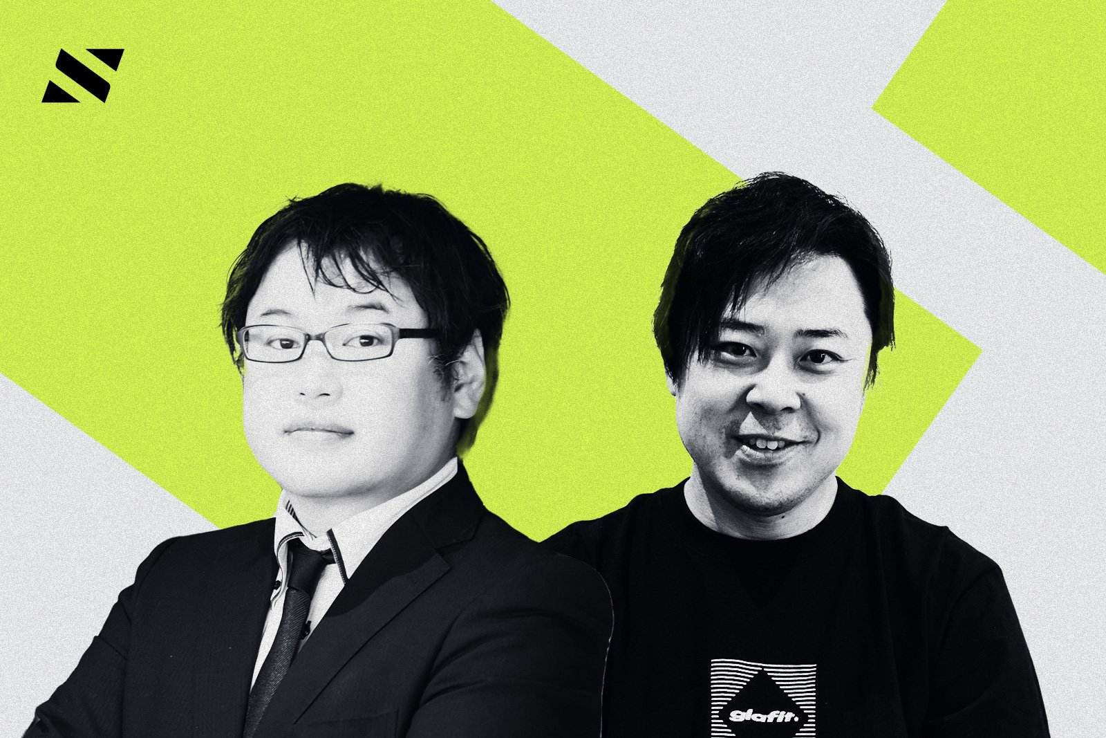 左からOpenStreet代表取締役社長の工藤智彰氏、glafit代表取締役社長の鳴海禎造氏