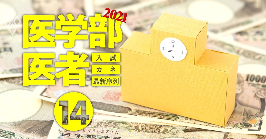 医学部&医者2021入試・カネ・最新序列#14