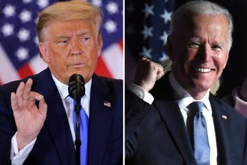 激戦州なお予断許さず、トランプ氏は法廷闘争の構えも