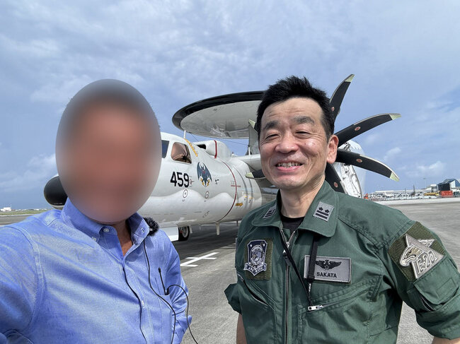 航空自衛隊 警戒航空団 第603飛行隊 第603飛行隊長 2等空佐 坂田篤史氏