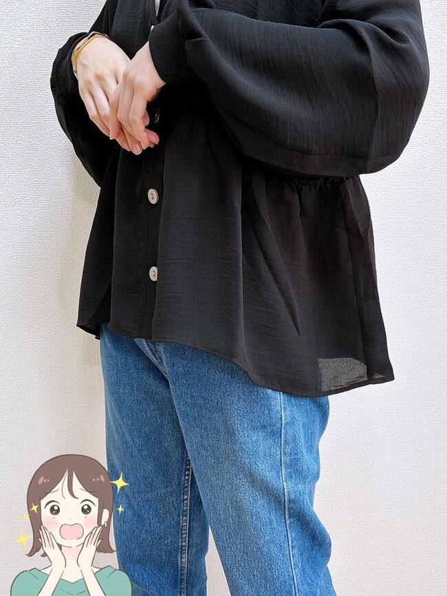 【ハニーズ】サッと羽織るだけで可愛い「華やかアイテム」お尻や二の腕が隠せてうれしい!《購入レビュー》
