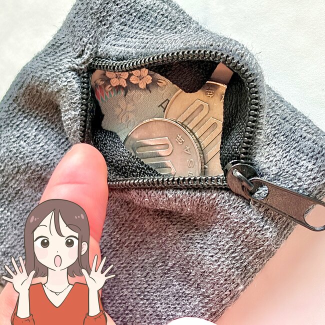 「4件目でやっと見つけた」「ようやく買えた」セリアの“天才すぎるポーチ”ミニ財布がわりに使えて便利！「散歩とかちょっと出るときに便利」