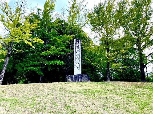 長久手古戦場跡。現在は公園として整備されている