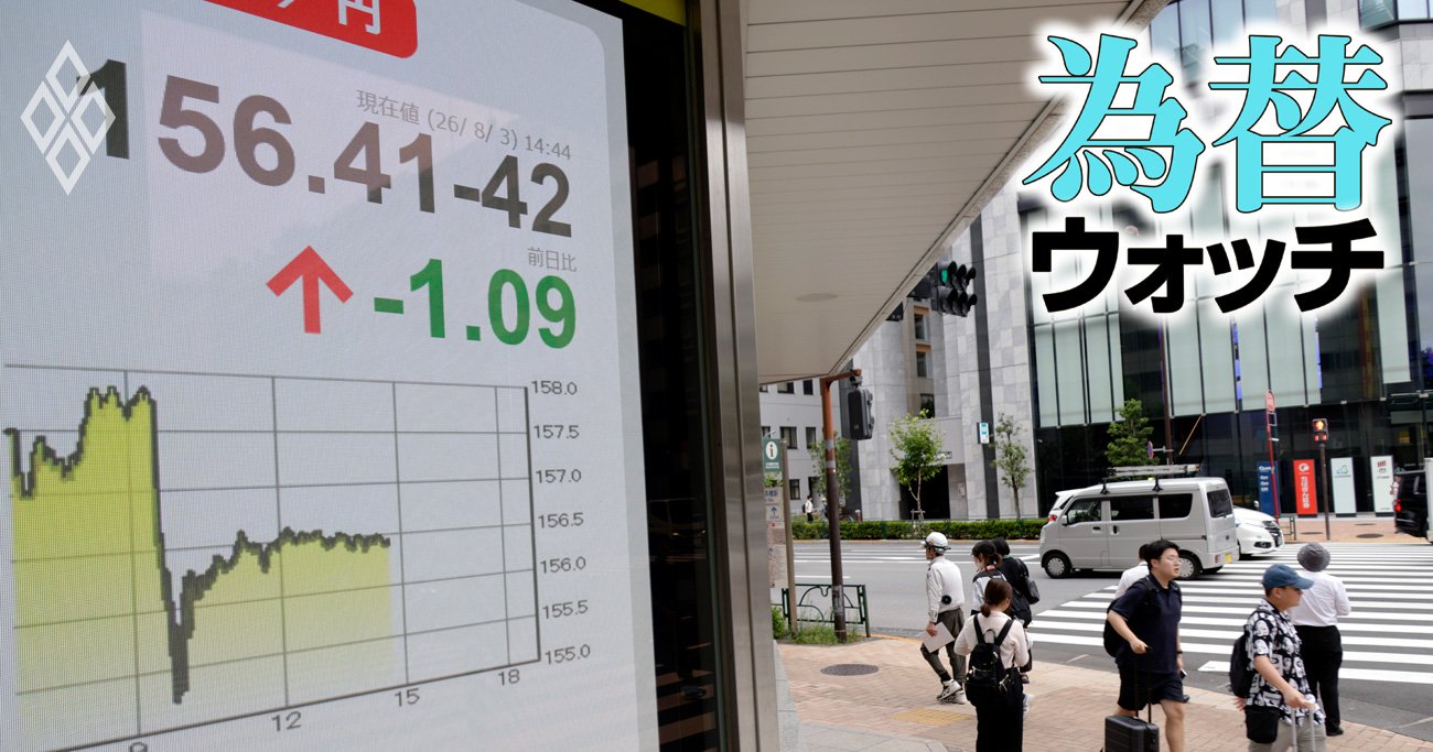 日米協調介入を経て、ドル円は8月3日に155.23円まで急落する展開となった為替相場