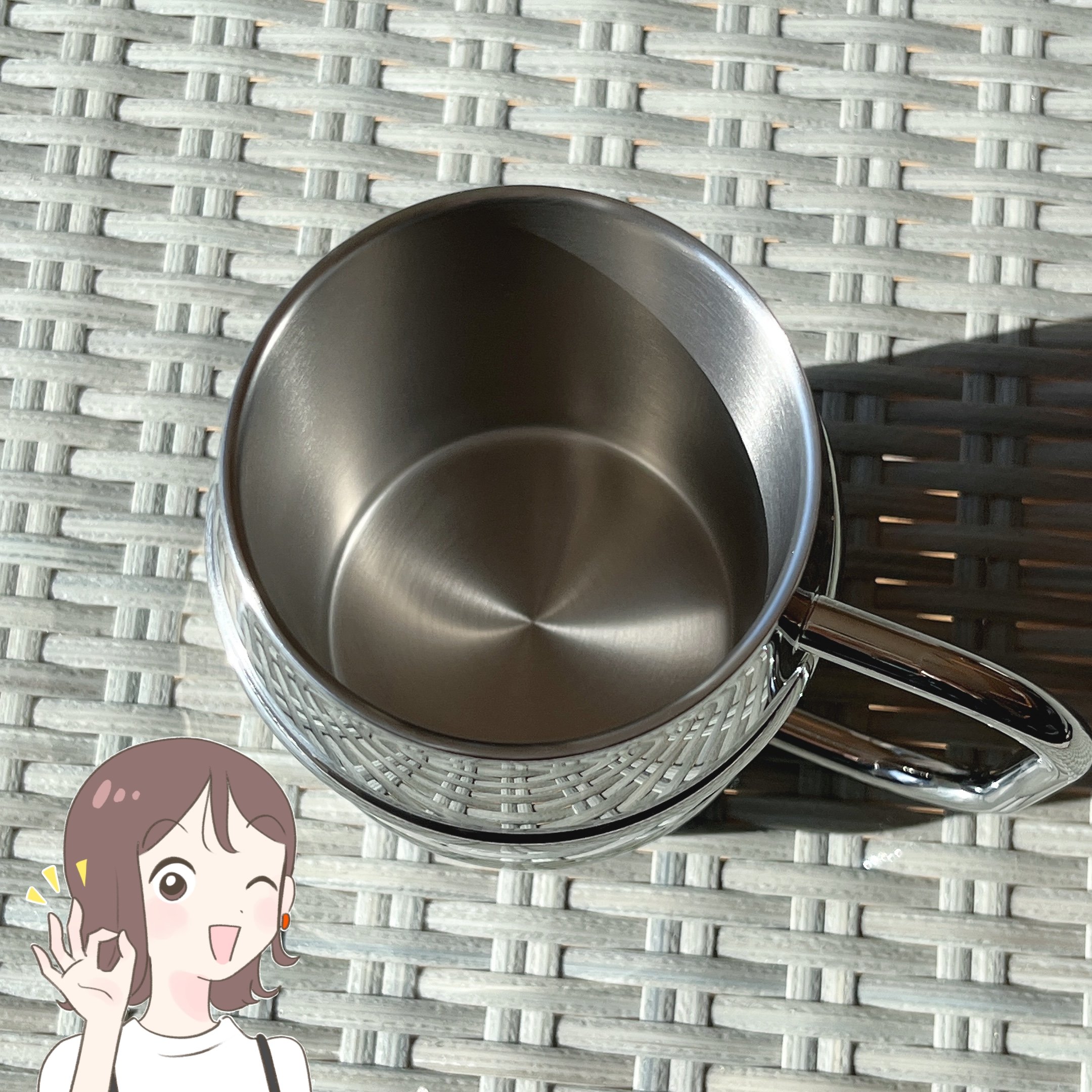 もう普通のコップに戻れないよ…！コメダ珈琲の「コメダおじさん柄ジョッキ」大容量で使いやすし、コロンとしたデザインが可愛すぎる！