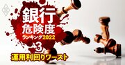 銀行「運用総合利回り」ランキング【全106行】ワースト1位連覇の“運用下手”な銀行は？