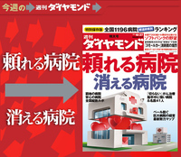 あなたの町の“頼れる病院”はどこか?全国1196病院を都道府県別にランキング