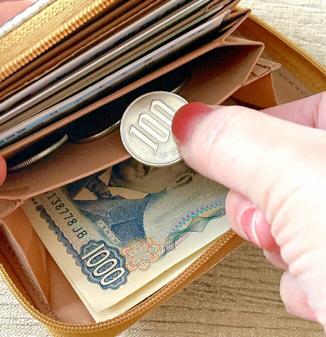 カードや診察券が11枚入った!アフタヌーンティーの「レトロかわいいカードケース」ガバッと開くし、ミニ財布にもなって優秀~!