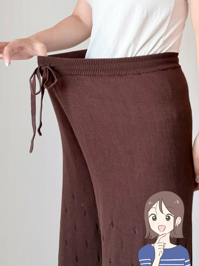 楽ちんすぎて毎日はきたい!無印良品の「ふんわりワイドパンツ」自然と脚長に見えて天才!《購入レビュー》