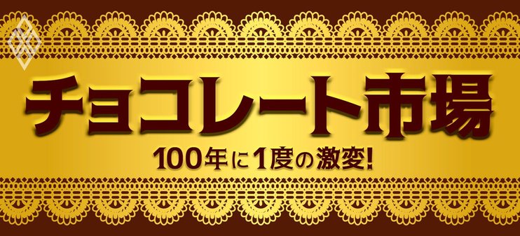 100年に1度の激変！チョコレート市場