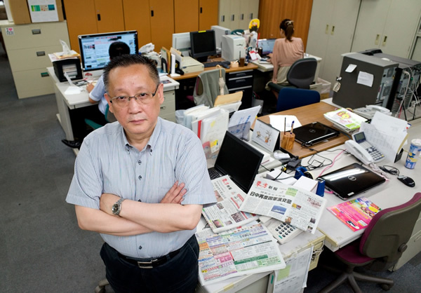 自由を求めて来日した貧乏留学生が始めた新聞 <br />震災後に帰化し名字を「福島」に <br />夢は中国での創刊