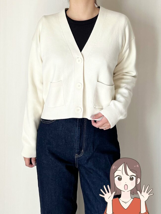 「ニットは全部これにしたい」「本当に可愛くて感動」ユニクロの“ゆったりカーディガン”さっと羽織るだけでカワイイ！「家族にも褒められました」