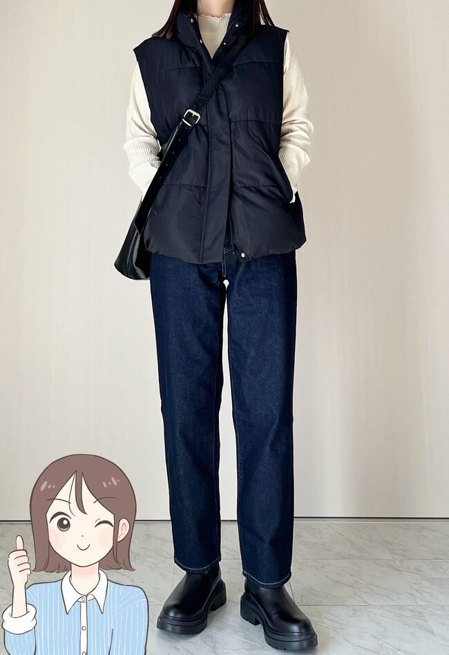 「即決で2色買いしました」GUの“細見えパンツ”ストンと落ちるシルエットがきれい！「カッコよくみえる」「仕事とプライベート用買いました」