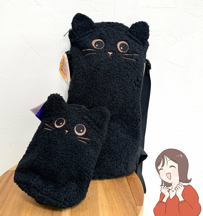 「可愛すぎて捕獲」「迷わずカゴに入れた！」カルディの“猫みたいなモコモコバッグ”ギュッと抱きしめたくなる可愛さ！「即買いしてしまった」《購入レビュー》