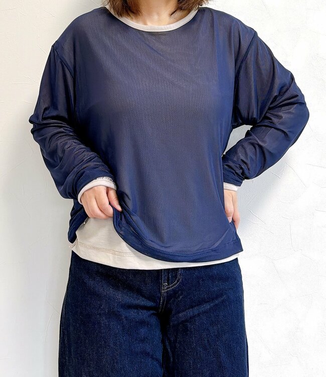 すぽんと着るだけでカワイイ!ワークマンの「1500円トップス」2WAYで着回せてオシャレ!《購入レビュー》