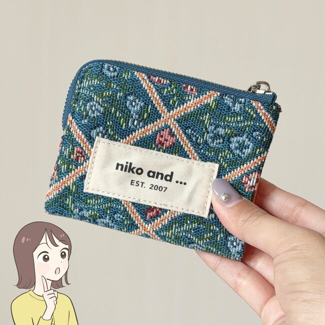 普通の財布に戻れないかも…！ニコアンドの“ガバッとひらくミニ財布”小銭が取りやすくて感動！「想像以上に可愛い」「一目惚れで買いました」「本当に買って良かった」《購入レビュー》