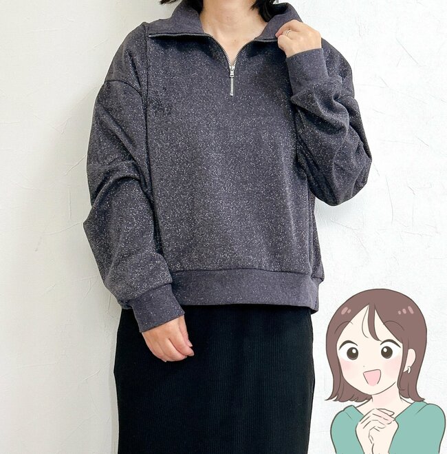 上半身をまるっとカバーしてくれる!GUの“ふんわりニット”ゆるっとしたシルエットが可愛い!「肌触りが気持ち良い!」「別カラーも欲しい」