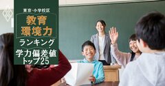 東京・公立小学校区の学力偏差値ベスト5！ 3位千代田区、2位武蔵野市、1位は？