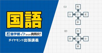 【中学受験の良問・国語】「数字に入る漢字1字を答えなさい」大人でも難しい!西の最難関・灘などで類題の「共通一字」の問題