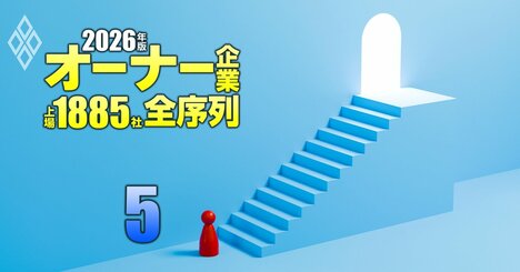 上場オーナー企業ランキング【総合版後編・下位943社】全1885社を6指標で判定！経営不振の小売り業がズラリ…梅の花グループやさいか屋は何位？