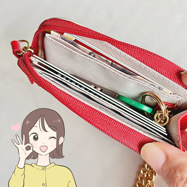 もう普通の財布に戻れないかも…アフタヌーンティーの「ぺたんこミニ財布」薄くて軽いのに、鍵もカードも入って天才！《購入レビュー》