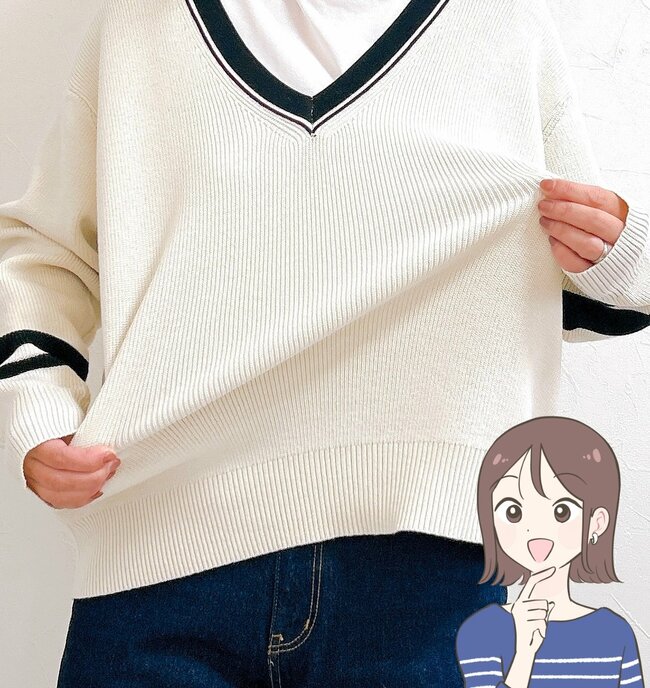 グローバルワークは天才なの…？主張しすぎない「キティちゃんの春ニット」さりげないデザインが可愛すぎる！