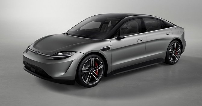 VISIONーSはソニーがマグナ・シュタイヤー社のプラットフォームを利用した新型EV