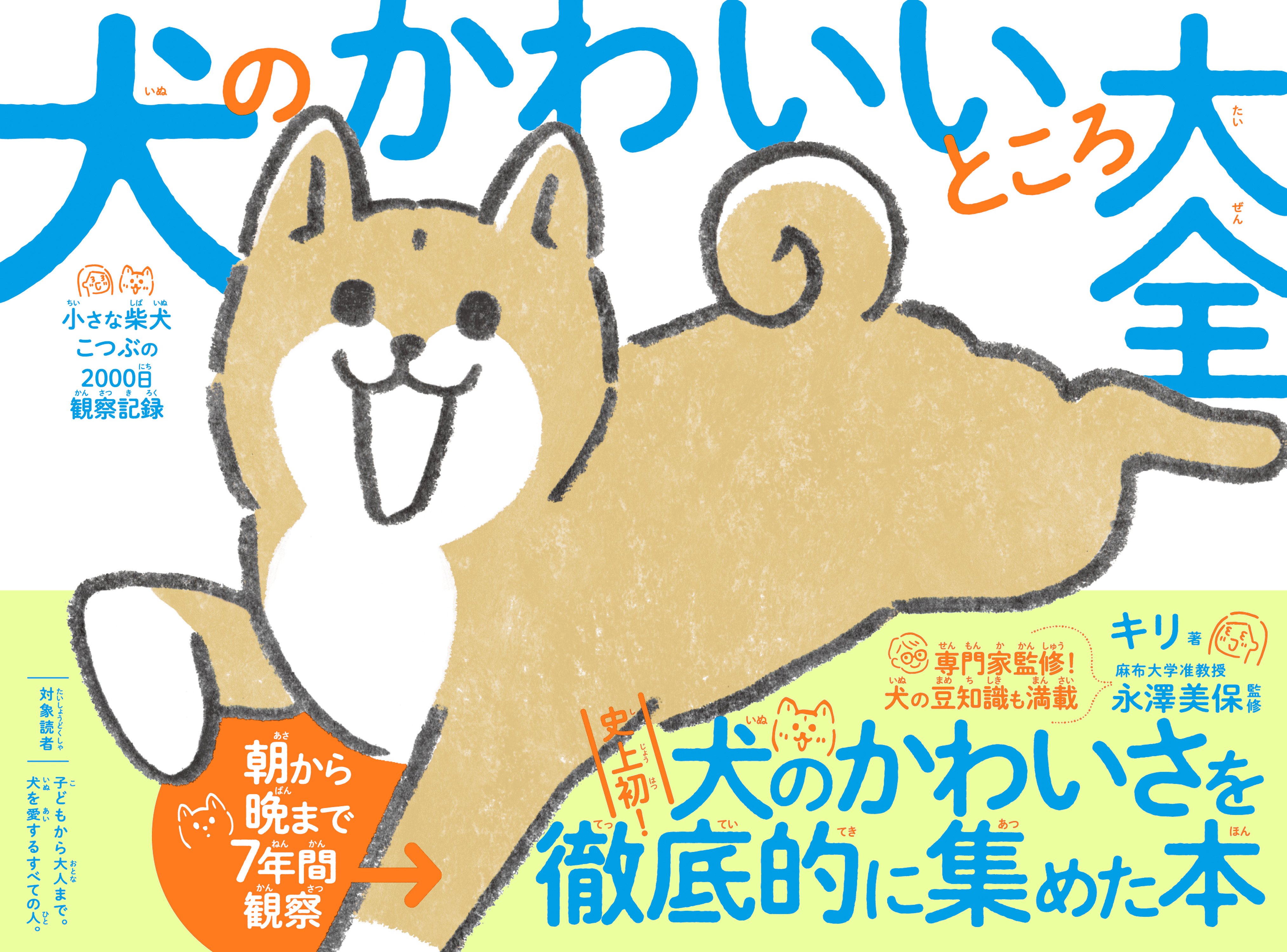 キリ 犬のかわいいところ大全 小さな柴犬こつぶの2000日観察記録 告知情報