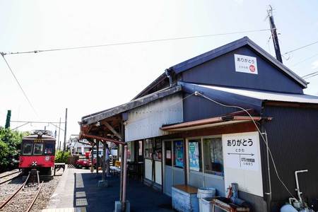 銚子電鉄の外川駅