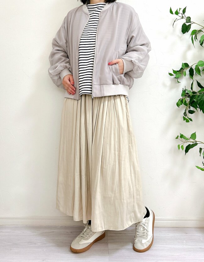 春コーデの正解見つけた…！ハニーズの「ふんわりアウター」体のラインを拾わないし、UVカットもできて理想すぎる！