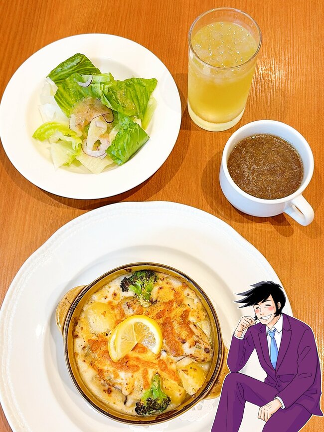 「牡蠣がゴロゴロ」ロイヤルホストの“平日限定スペシャルランチ”贅沢感がとんでもない！