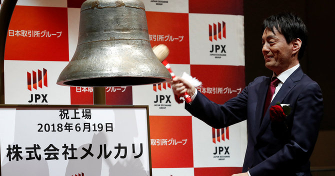 メルカリの上場