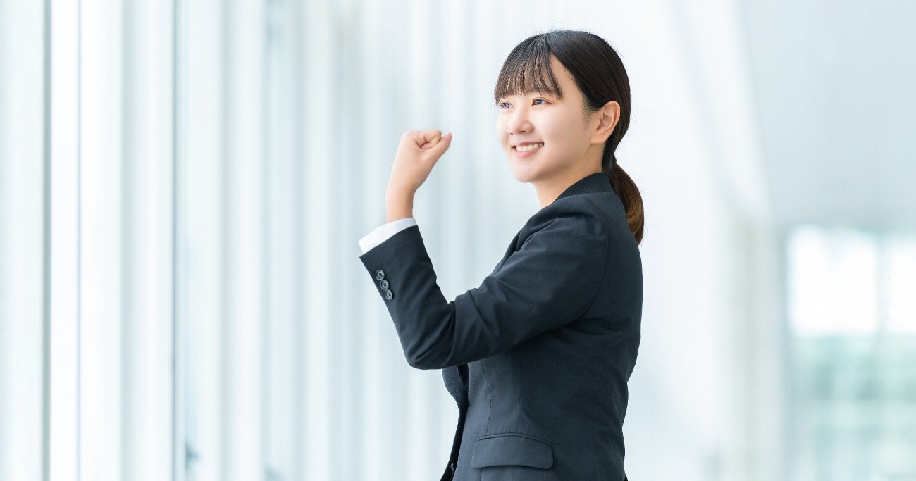 頑張る新入社員
