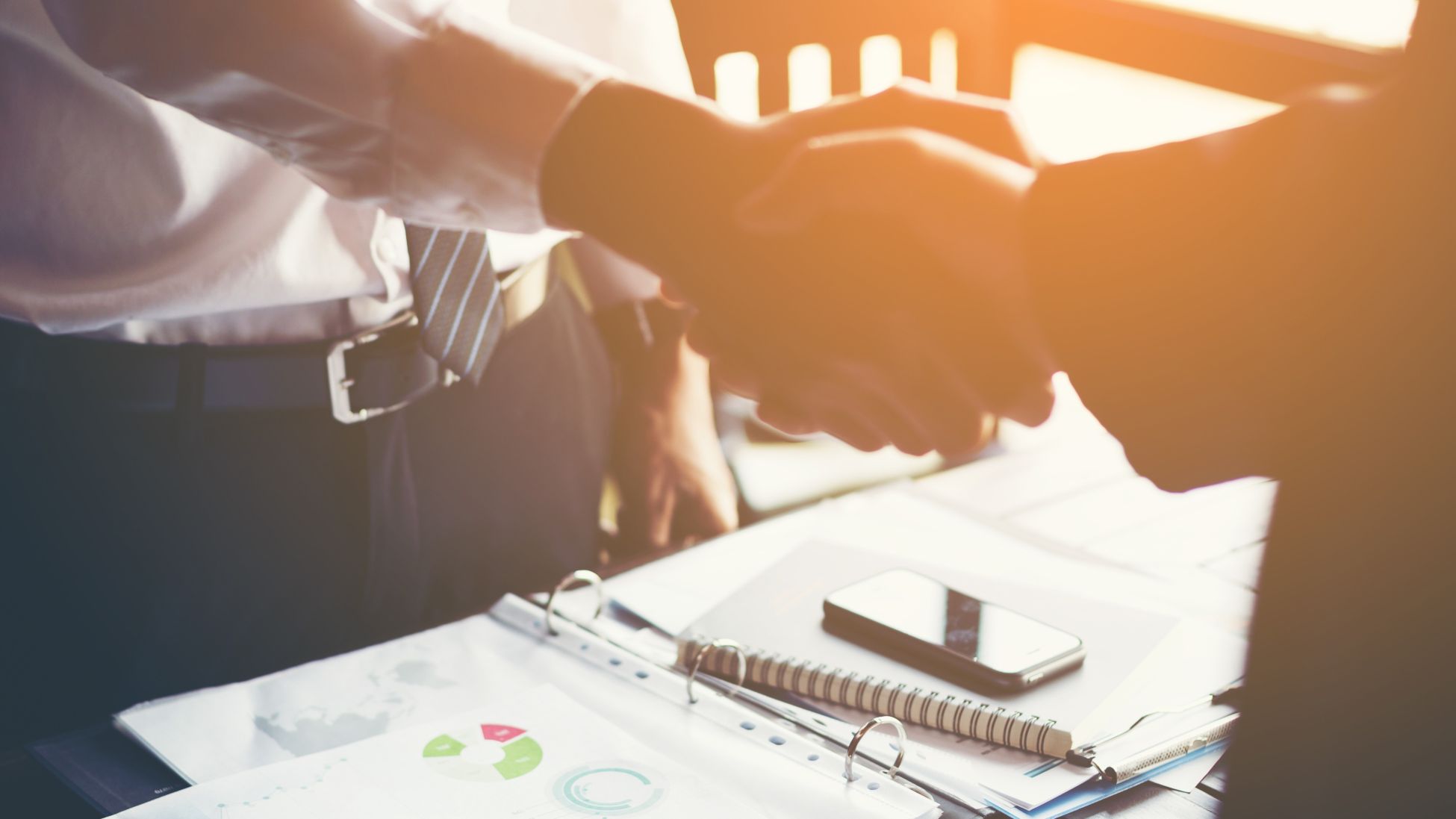 交渉が成立した瞬間