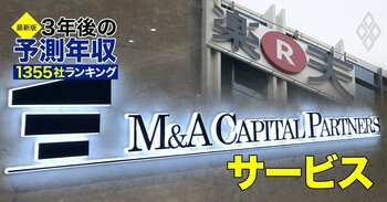 サービス業界「3年後の予測年収」135社ランキング【最新版】電通が驚愕のアップ、M＆Aキャピタル、楽天の給料は下がる？