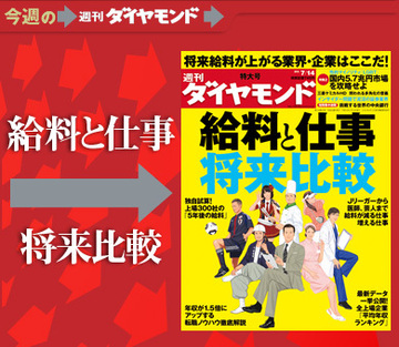 10％を超えるアップは48社！　5年後の平均年収を独自試算「給料と仕事　将来比較」