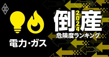 倒産危険度ランキング2024【電力・ガス16社】10位関電、8位東電、1位は?