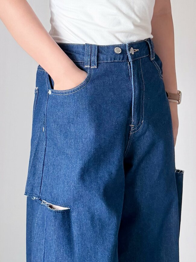 【しまむら】下半身が綺麗に見える！1969円の「脚長ワイドパンツ」ぽわんとしたフォルムがオシャレ！《購入レビュー》