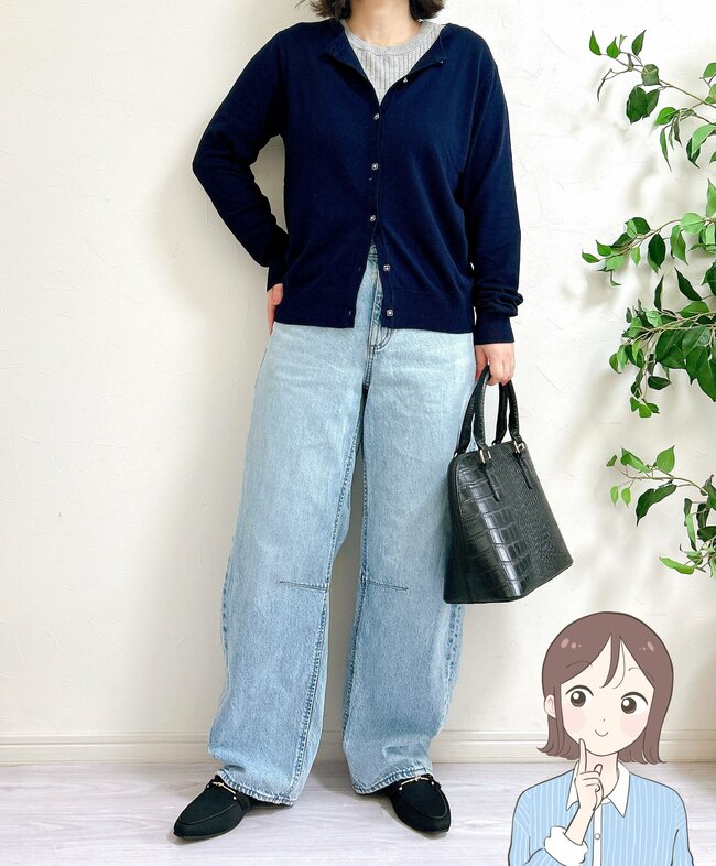 「即購入しました」「とっても可愛い」ハニーズの“花粉が落ちやすいカーディガン”お花のボタンが高級感たっぷりなんです!